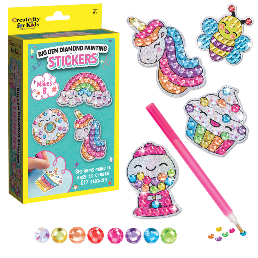 [SG] Faber-Castell Big Gem Diamond Painting Stickers [Evergreen Stationery]
