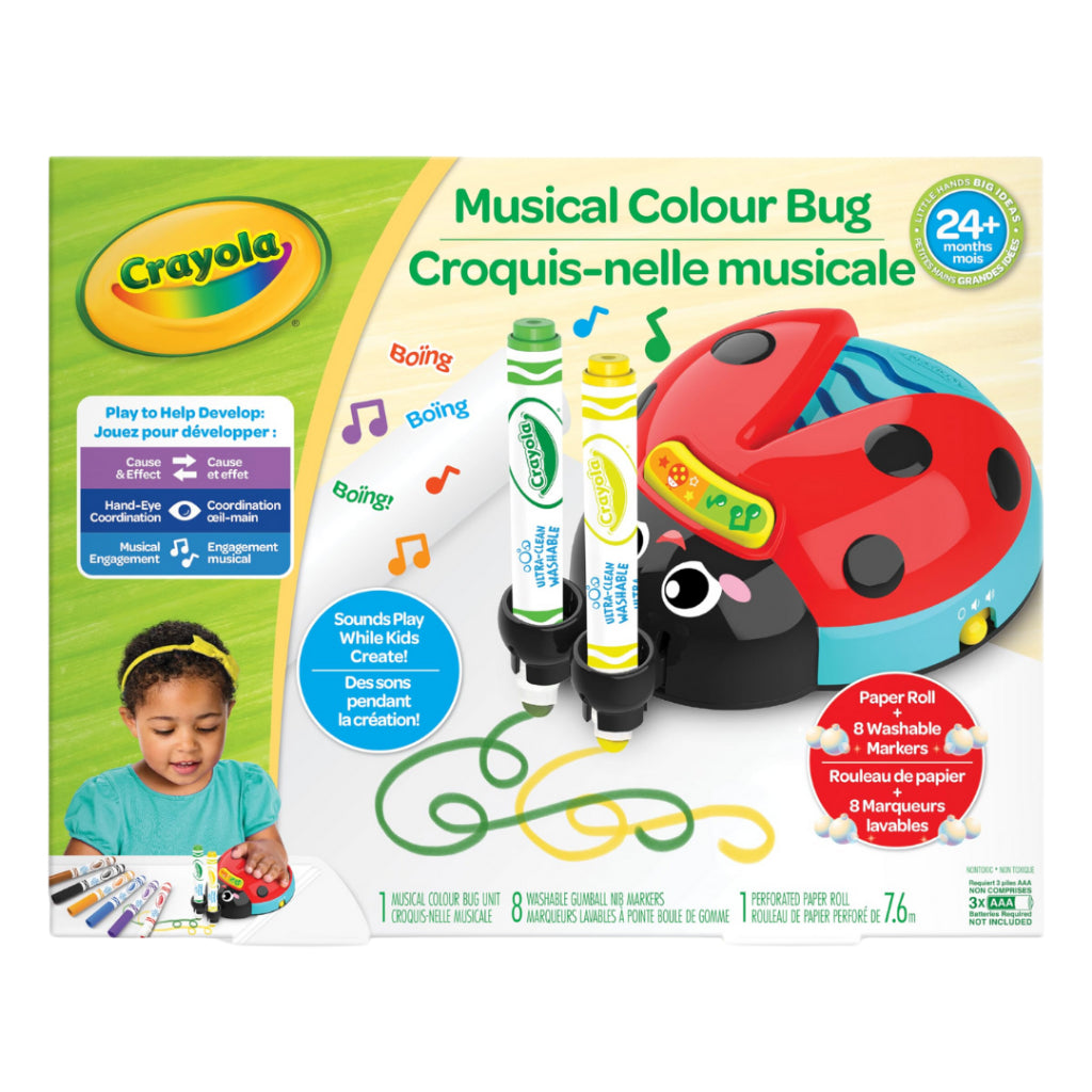 [SG] Crayola Musical Color Bug [Evergreen Stationery]