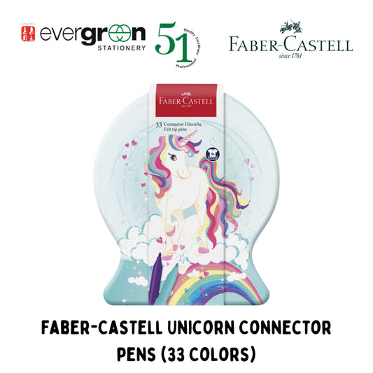 [SG] Faber-Castell Unicorn Connector Pens (33 Colors) [Evergreen Stationery]
