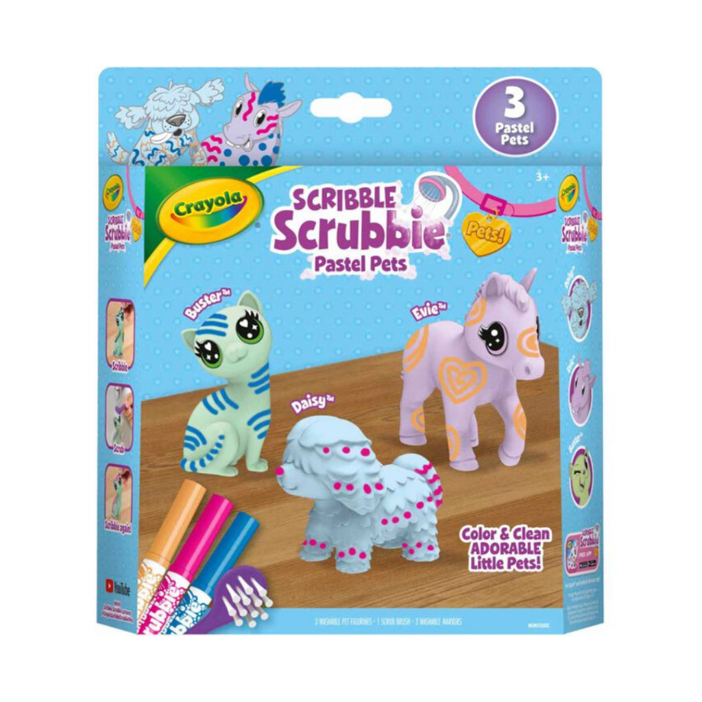 [SG] Crayola Scribble Scrubbies Pastel Pets [Evergreen Stationery]