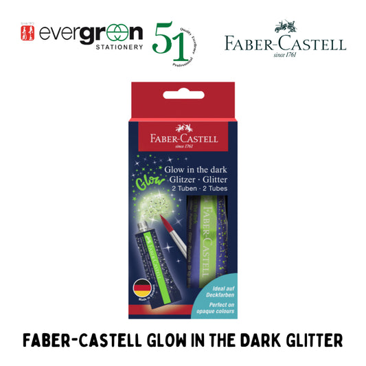 [SG] Faber-Castell Glow In The Dark Glitter [Evergreen Stationery]