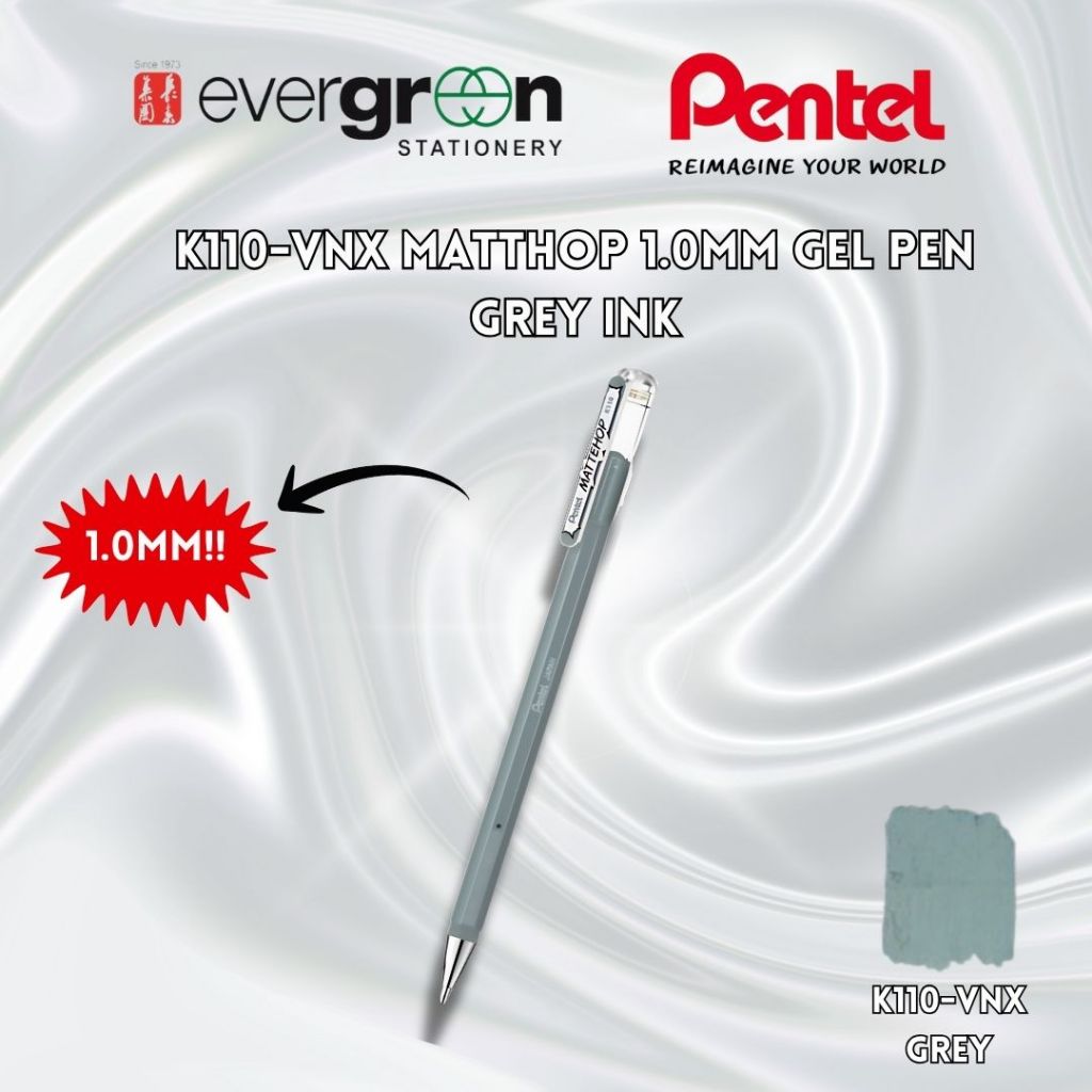 [SG] Pentel K110-V7STC/S MATTHOP Enchantment Set [Evergreen Stationary]