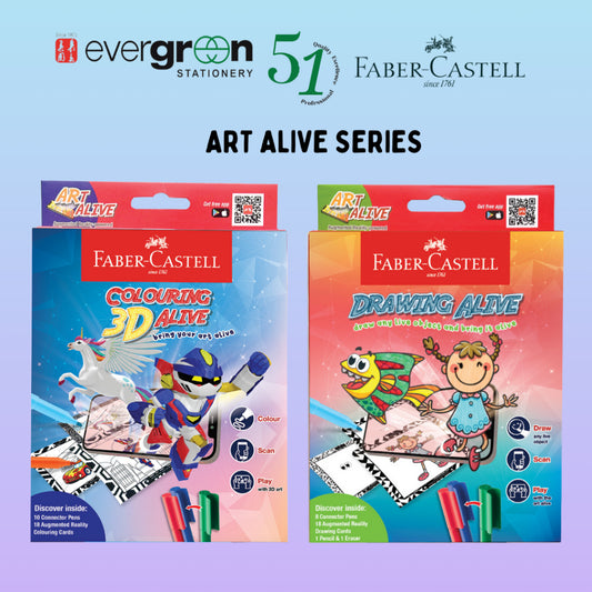 [SG] Faber Castell Art Alive Series [Evergreen Stationery]