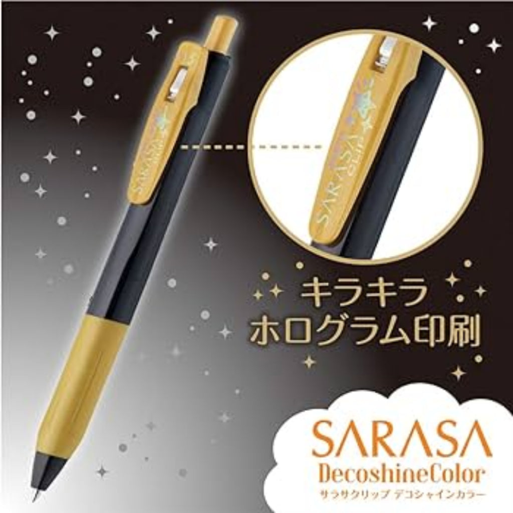 [SG] Zebra Sarasa 0.5mm Decoshine Pen 10 Colours [Evergreen Stationery]