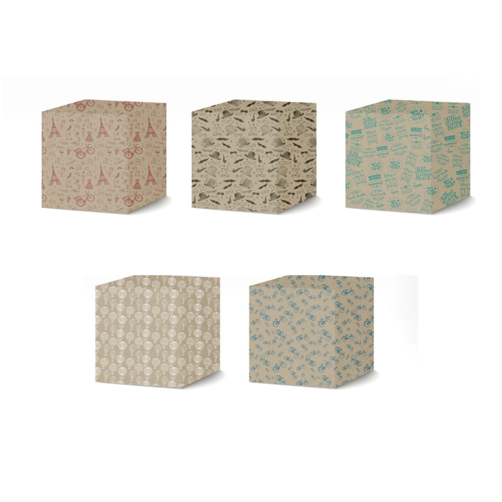 [SG] Apli #18911 Gift Wrapper Kraft Fun 0.7x2m [Evergreen Stationery]