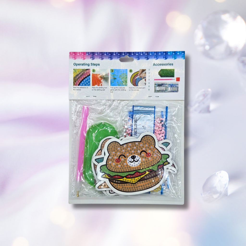 [SG] Diamond Painting Refrigerator Magnet [Evergreen Stationery]