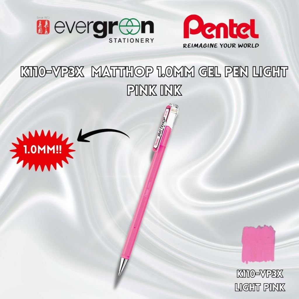 [SG] Pentel K110-V7STC/S MATTHOP Enchantment Set [Evergreen Stationary]