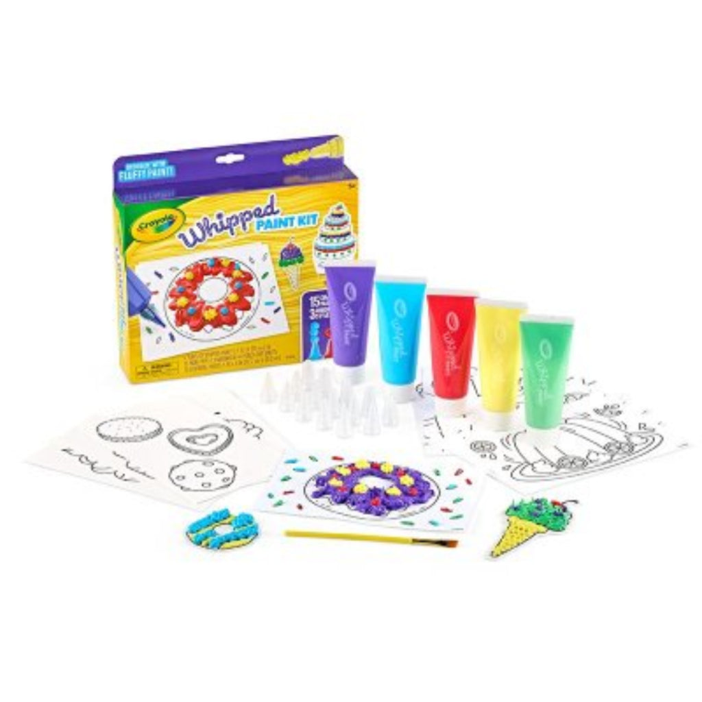 [SG] Crayola Whipped Paint Activity Set [Evergreen Stationery]