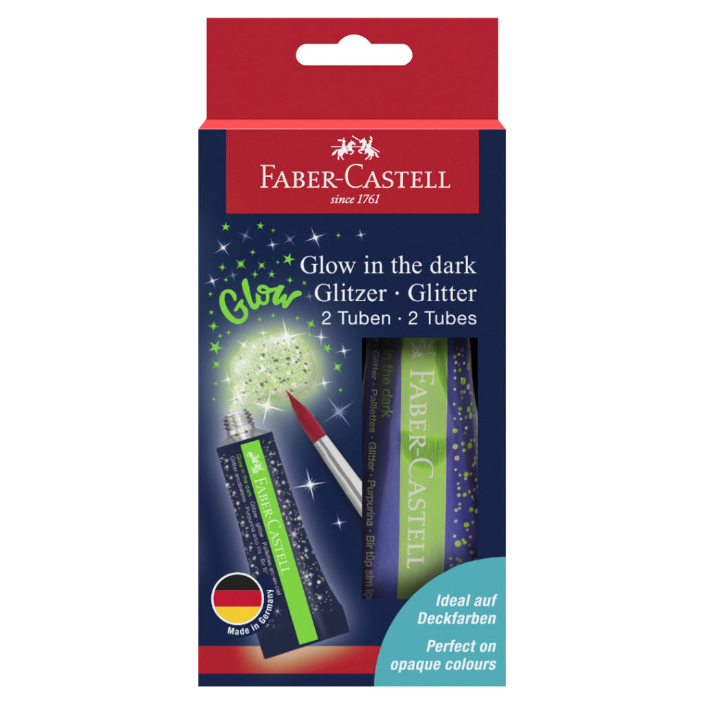 [SG] Faber-Castell Glow In The Dark Glitter [Evergreen Stationery]