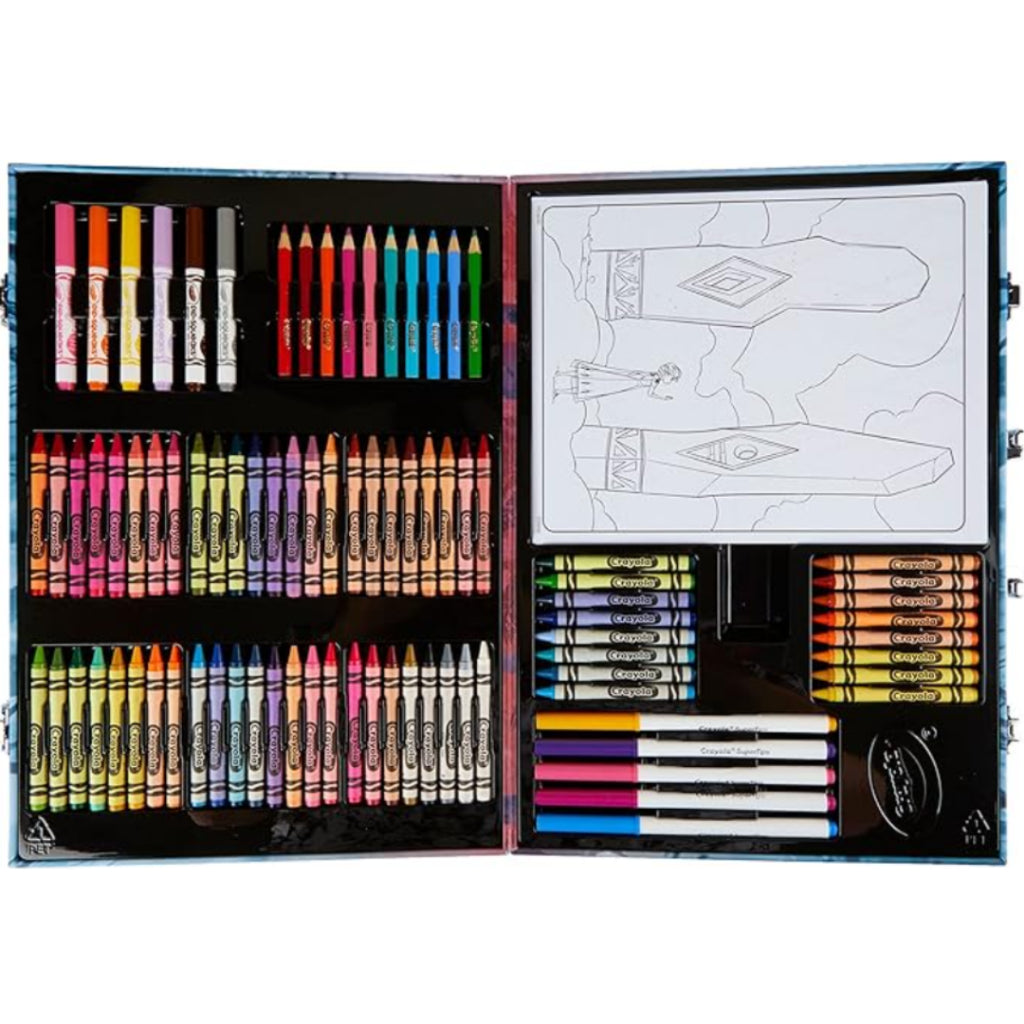 [SG] Crayola Frozen II Inspiration Art Case [Evergreen Stationery]