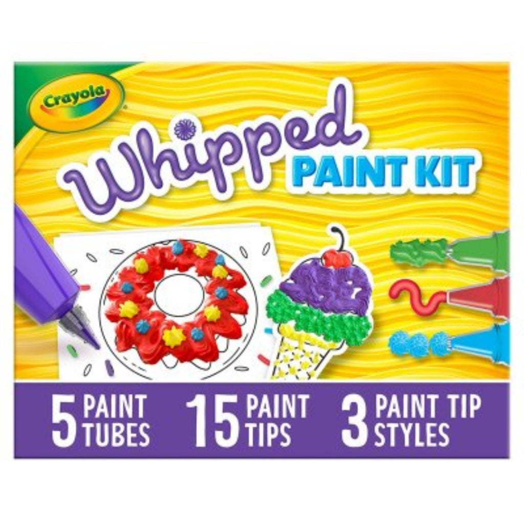 [SG] Crayola Whipped Paint Activity Set [Evergreen Stationery]