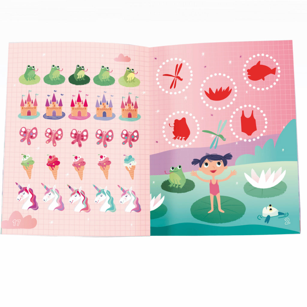 [SG] APLI Adventure Activity Books – Magical World & Pirates | 3 Books + Marker with Eraser [Evergreen Stationery]