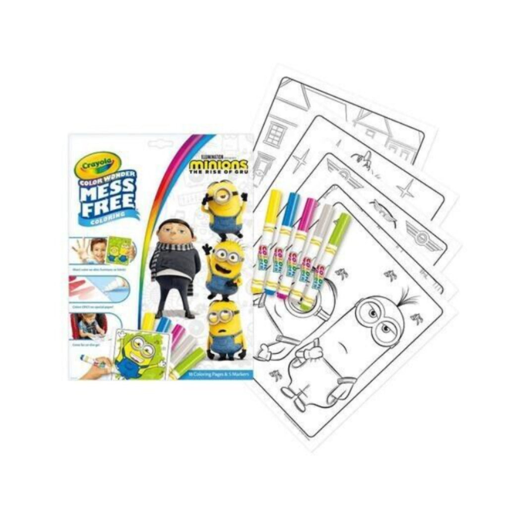 [SG] Crayola 752716 Color Wonder Foldalope - Minions 2 [Evergreen Stationery]