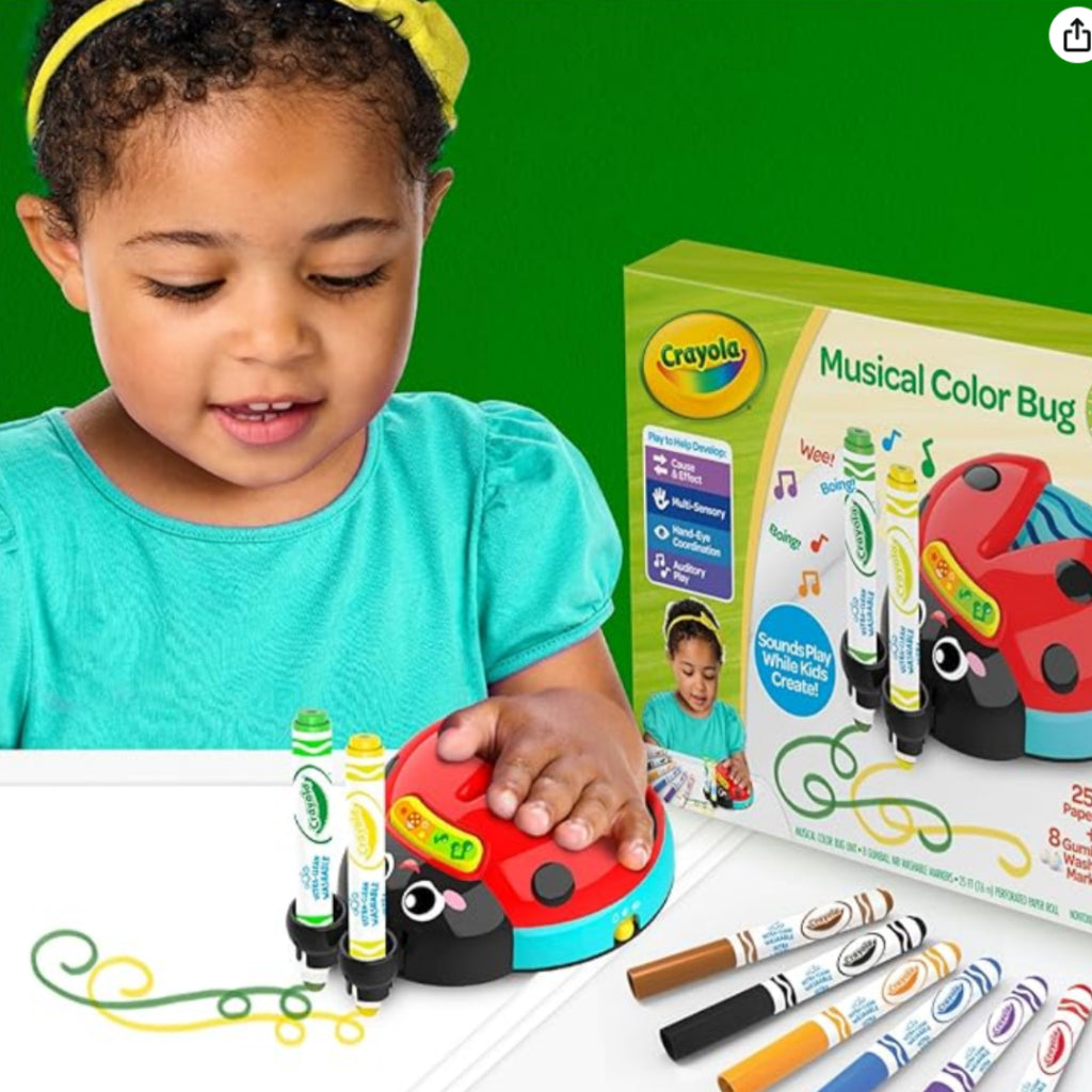 [SG] Crayola Musical Color Bug [Evergreen Stationery]