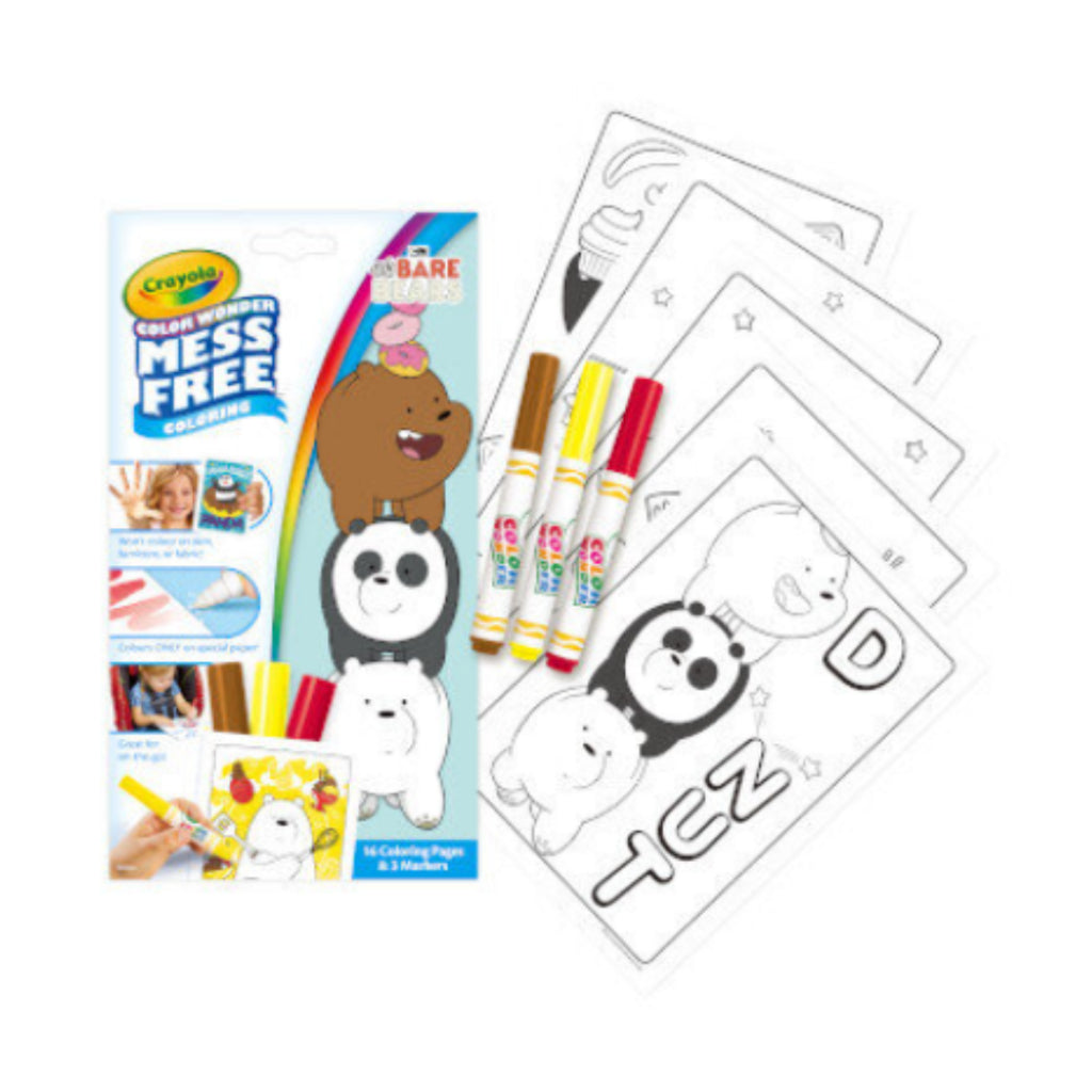 [SG] Crayola Color Wonder Mini (We Bare Bears) [Evergreen Stationery]