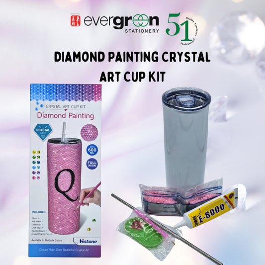 [SG] Diamond Painting Crystal Art Cup Kit [Evergreen Stationery]