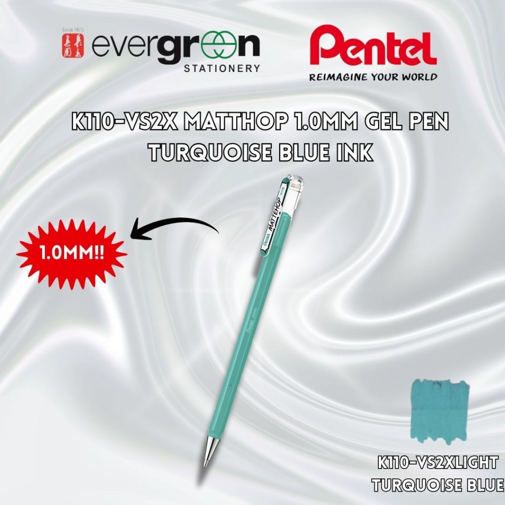[SG] Pentel K110-V7STC/S MATTHOP Enchantment Set [Evergreen Stationary]