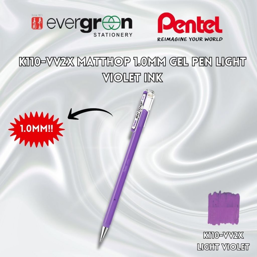 [SG] Pentel K110-V7STC/S MATTHOP Enchantment Set [Evergreen Stationary]