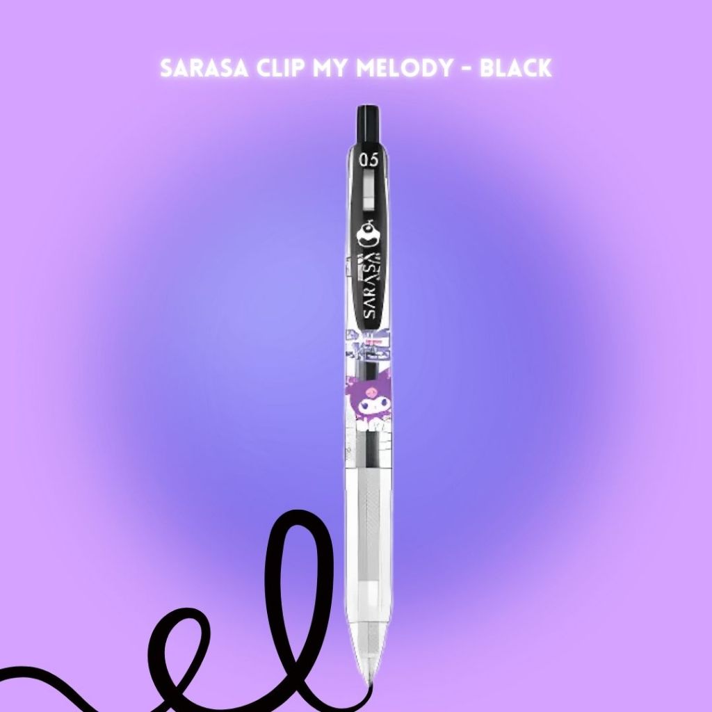 [SG] Zebra Sarasa Clip My Melody Individual [Evergreen Stationery]