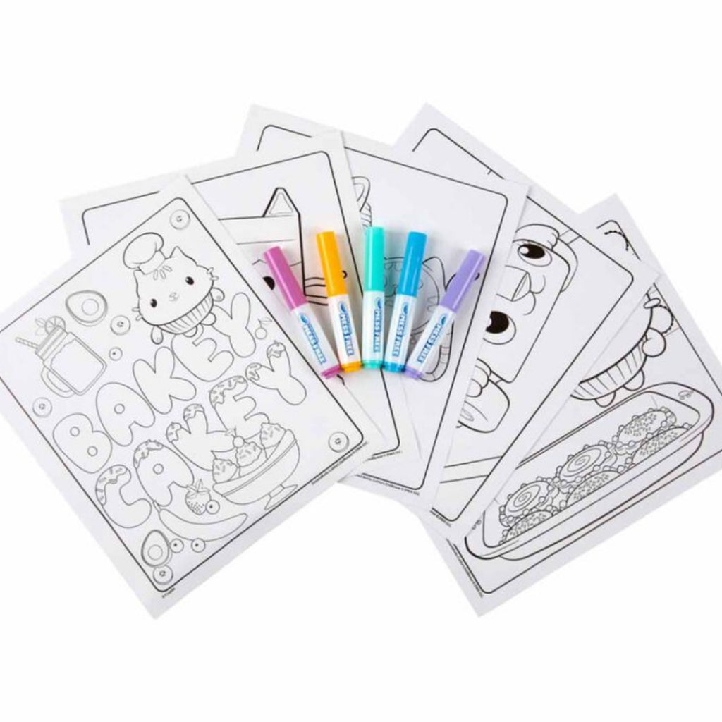 [SG] Crayola Color Wonder Mess Free Gabby's Dollhouse Coloring Set [Evergreen Stationery]