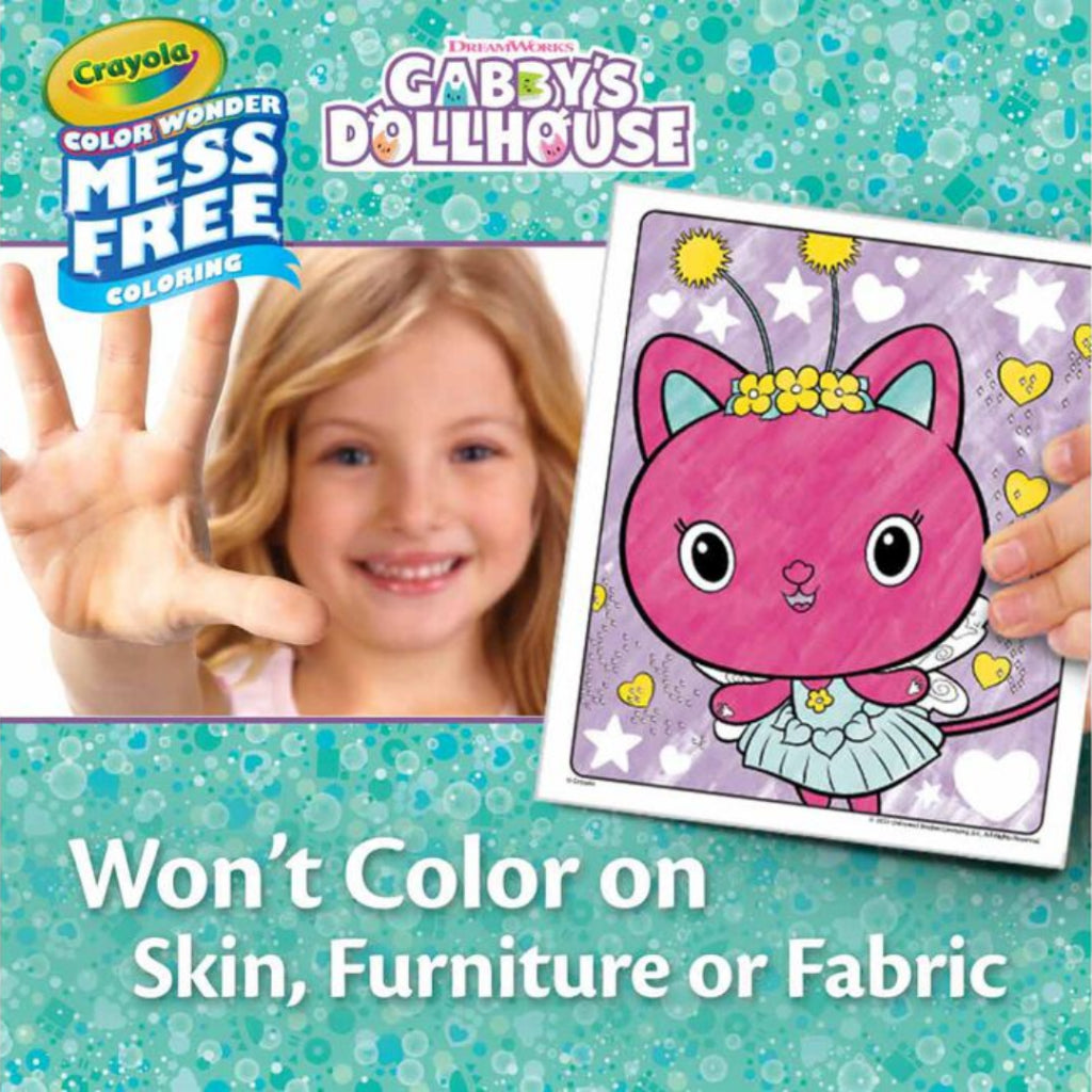 [SG] Crayola Color Wonder Mess Free Gabby's Dollhouse Coloring Set [Evergreen Stationery]