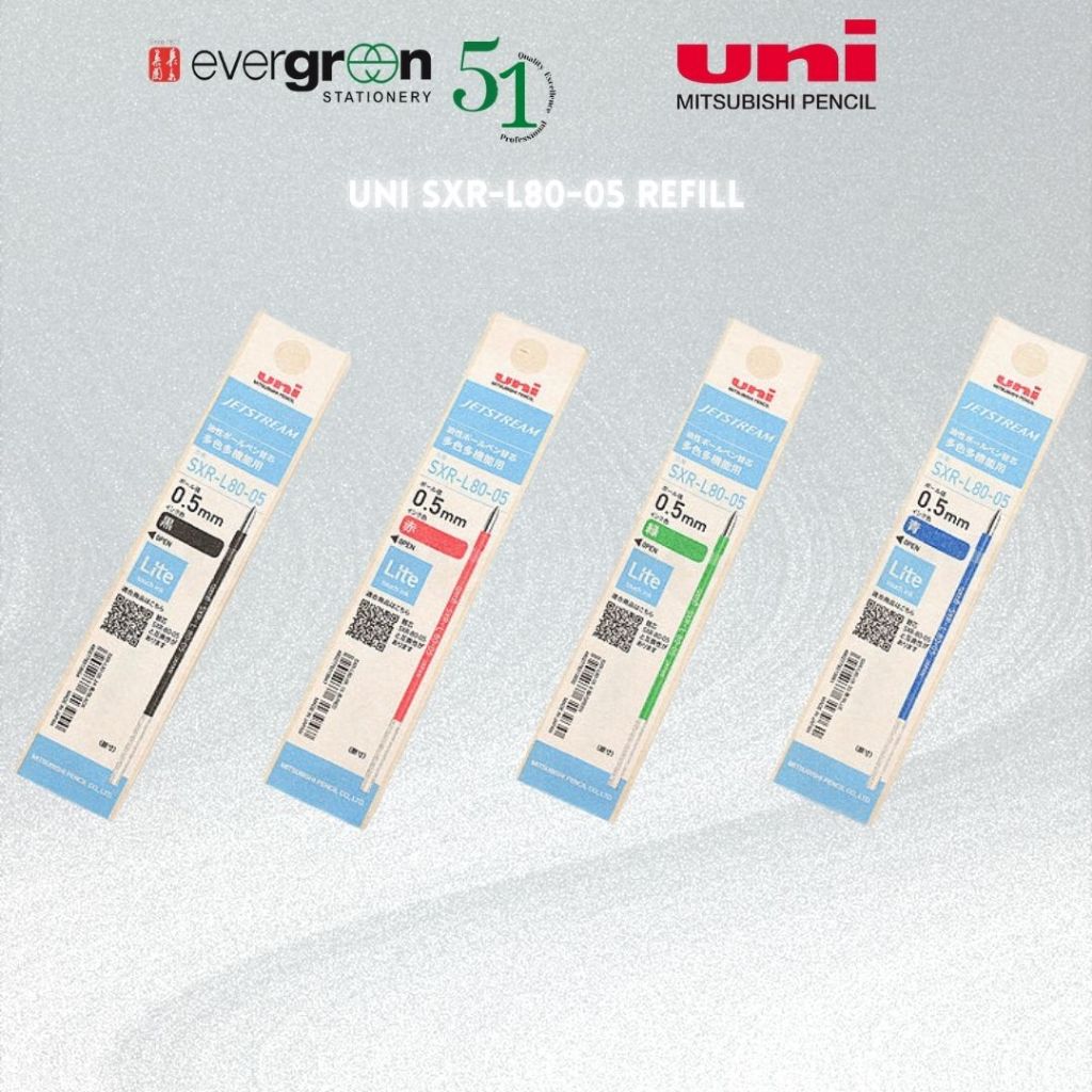 [SG] Uni SXR-L80-05 Refill [Evergreen Stationery]