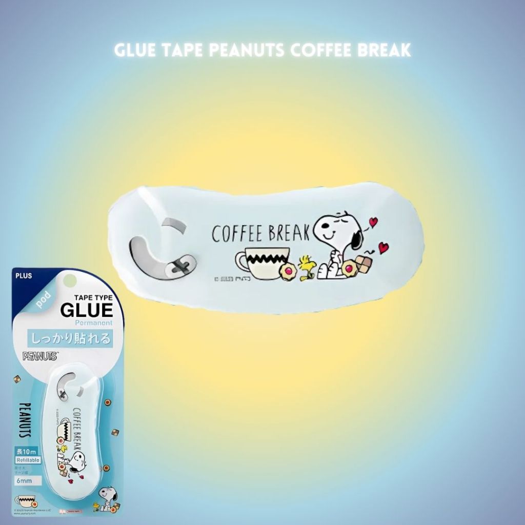 [SG] Plus Glue Tape Peanuts [Evergreen Stationery]