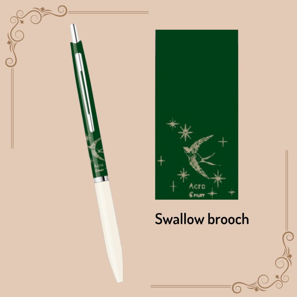 [SG] DDD LIMITED EDITION Pilot Vintage Market X Acroball 0.5mm Oil-based Ballpen [Evergreen Stationery]