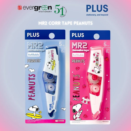 [SG] Plus MR2 Corr Tape Peanuts [Evergreen Stationery]
