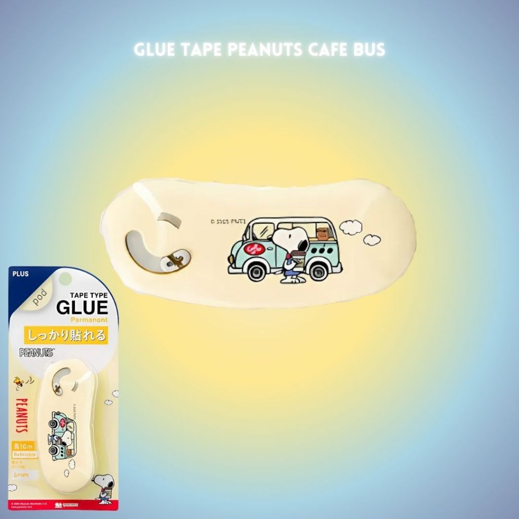 [SG] Plus Glue Tape Peanuts [Evergreen Stationery]