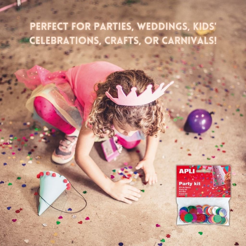 [SG] Apli #13817 Asst Confetti Circles [Evergreen Stationery]