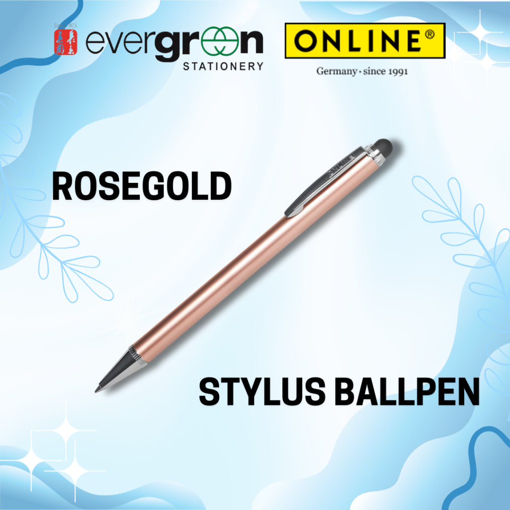 [SG] Online Magixx Germany 2-in-1 Metal Stylus Ballpen [Evergreen Stationery]