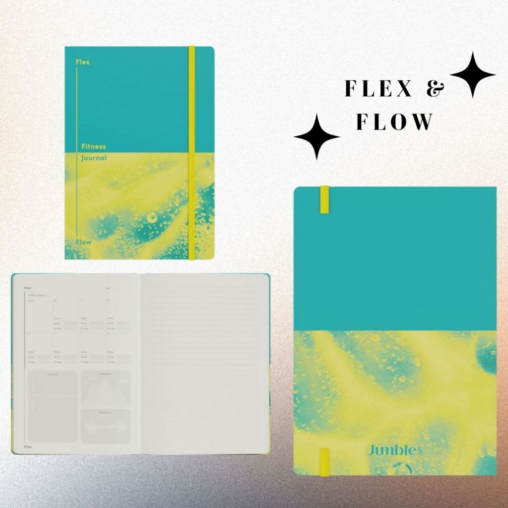 [SG] Jumble & Co Head & Heart 100% RECYCLED A5 Journal Series [Evergreen Stationery]