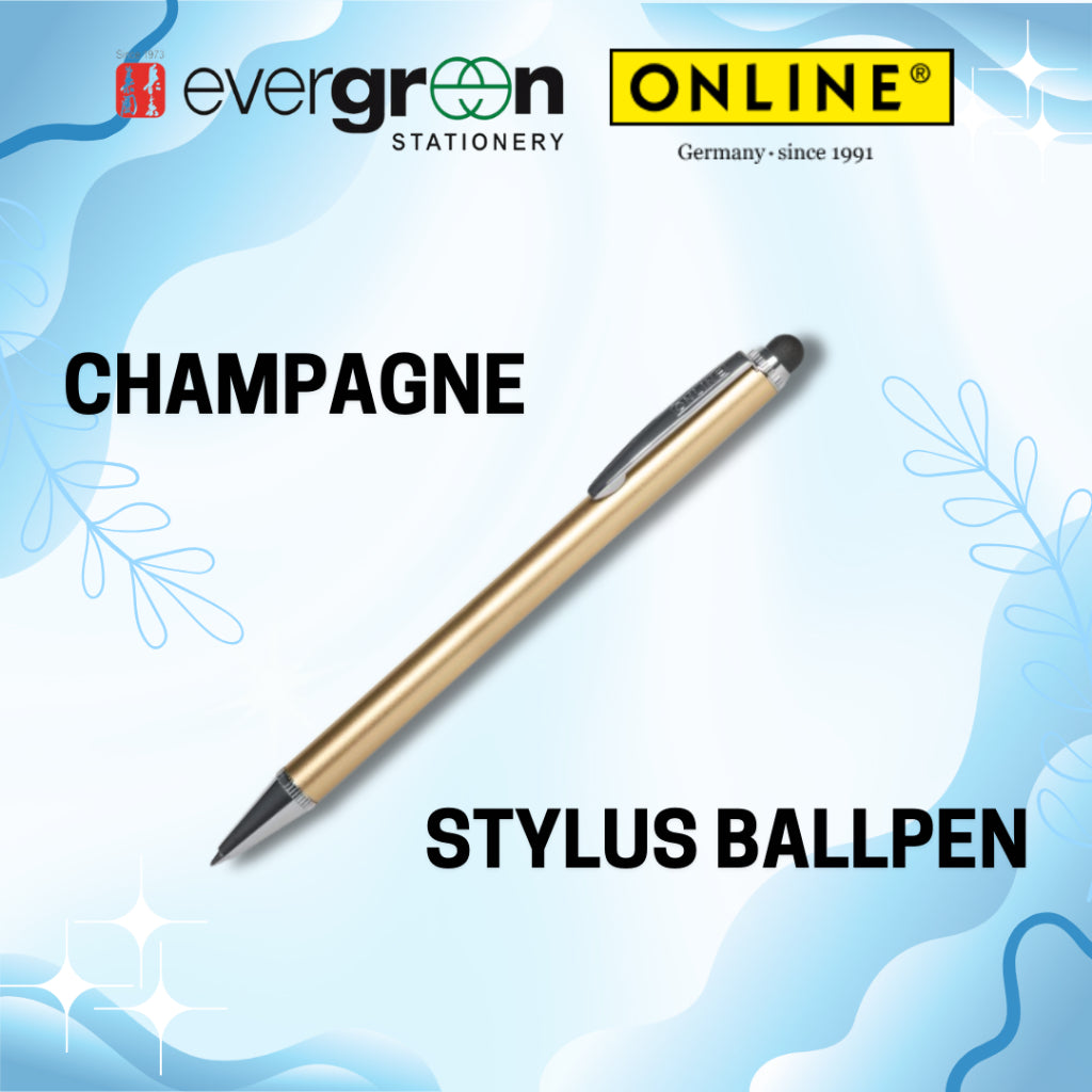 [SG] Online Magixx Germany 2-in-1 Metal Stylus Ballpen [Evergreen Stationery]