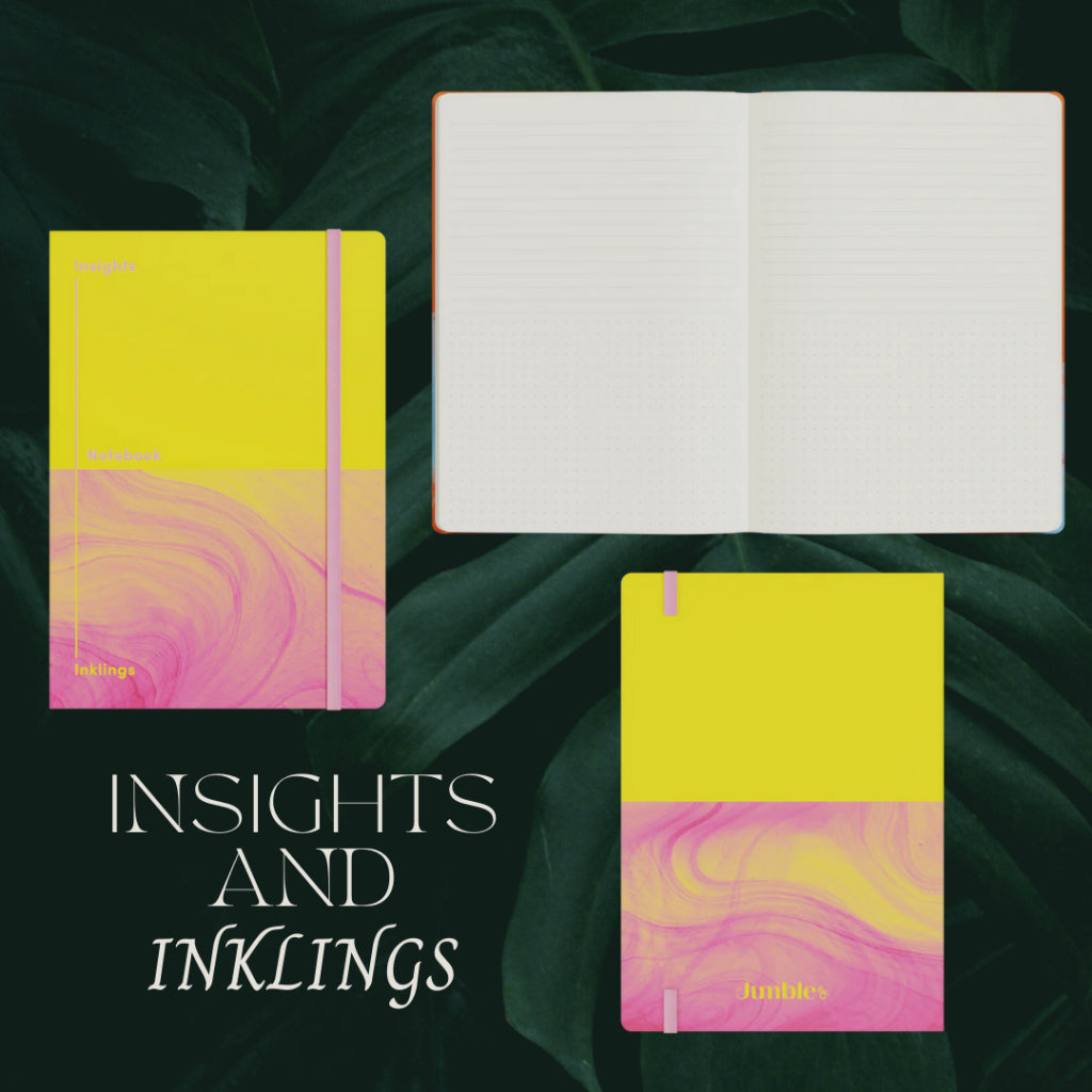 [SG] Jumble & Co A5 Ruled/Dotted Notebook [Evergreen Stationery]