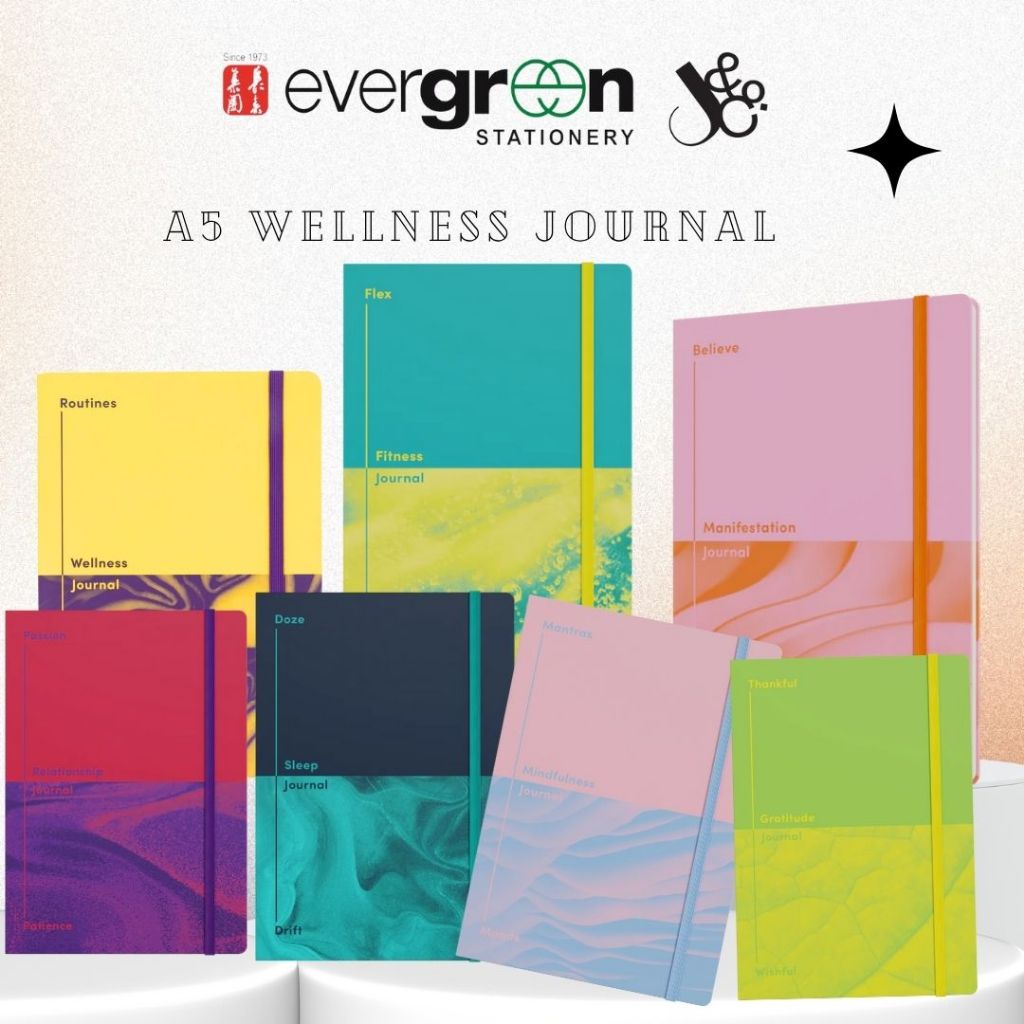 [SG] Jumble & Co Head & Heart 100% RECYCLED A5 Journal Series [Evergreen Stationery]