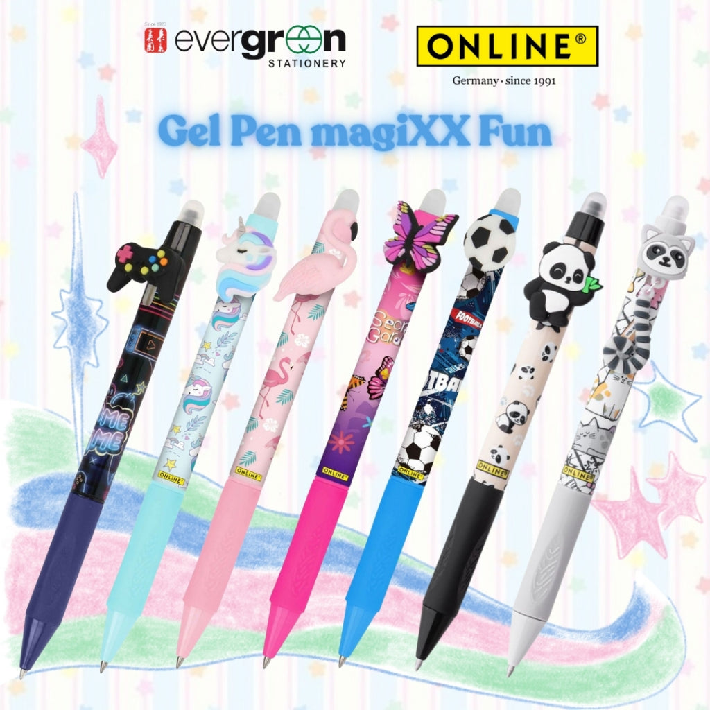 [SG] Online Magixx Gel Pen magiXX Fun Pen [Evergreen Stationery]