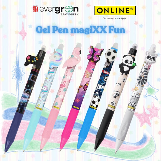 [SG] Online Magixx Gel Pen magiXX Fun Pen [Evergreen Stationery]