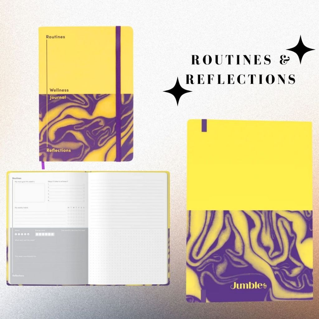 [SG] Jumble & Co Head & Heart 100% RECYCLED A5 Journal Series [Evergreen Stationery]