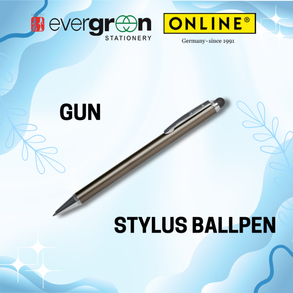 [SG] Online Magixx Germany 2-in-1 Metal Stylus Ballpen [Evergreen Stationery]