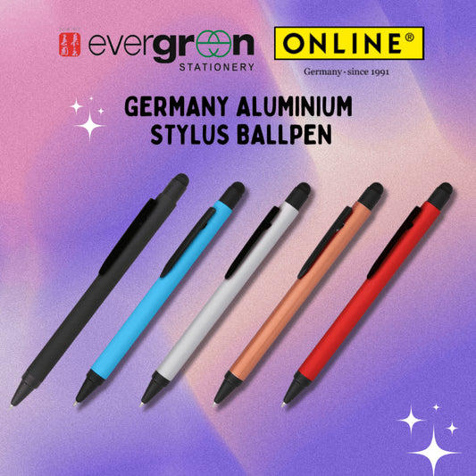 [SG] Online Magixx Aluminium Stylus Ballpen [Evergreen Stationery]