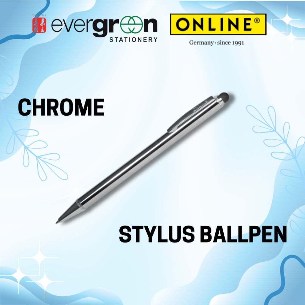 [SG] Online Magixx Germany 2-in-1 Metal Stylus Ballpen [Evergreen Stationery]