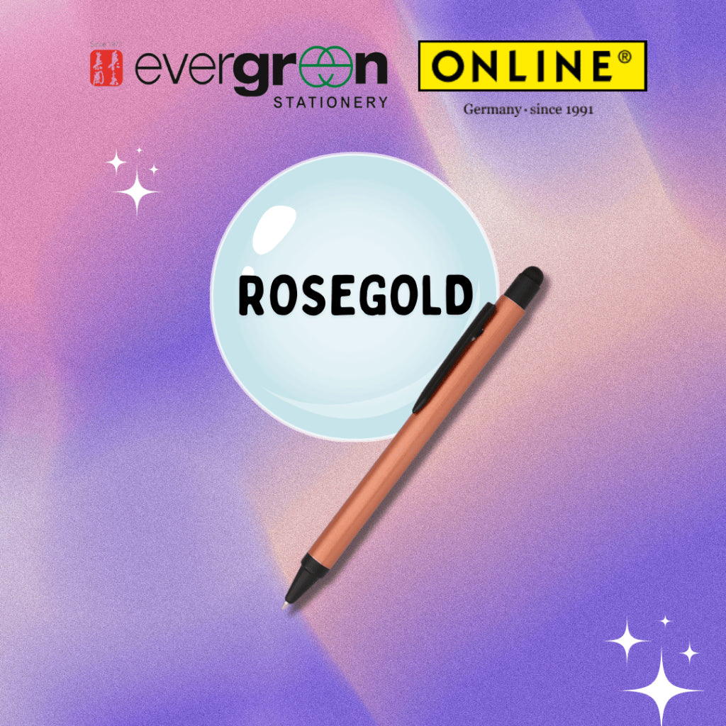 [SG] Online Magixx Aluminium Stylus Ballpen [Evergreen Stationery]