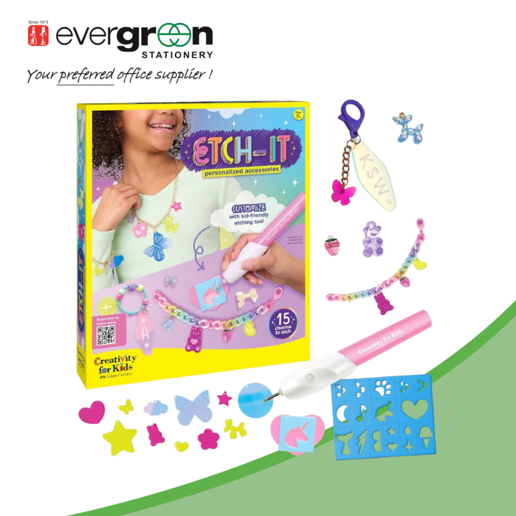 Faber Castell Etch Personalized Accessories |Charms|Beads|DIY|