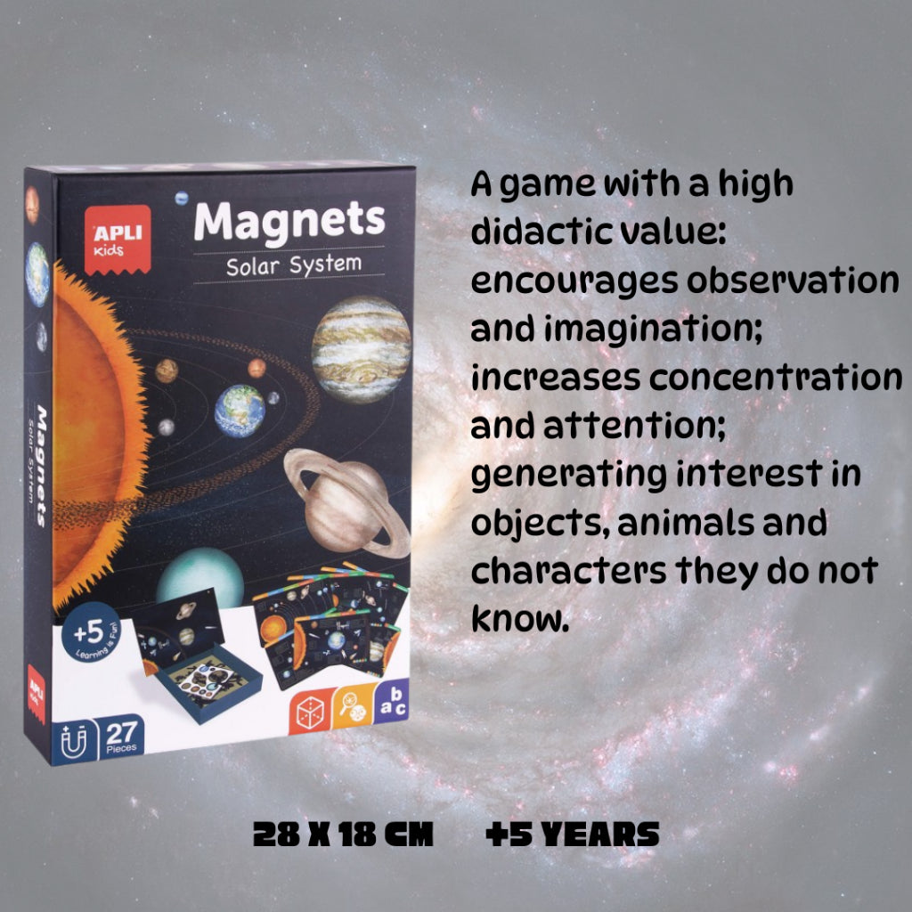 Apli  Magnet Solar System |Puzzles|Magnets|Toys|Children Toys|