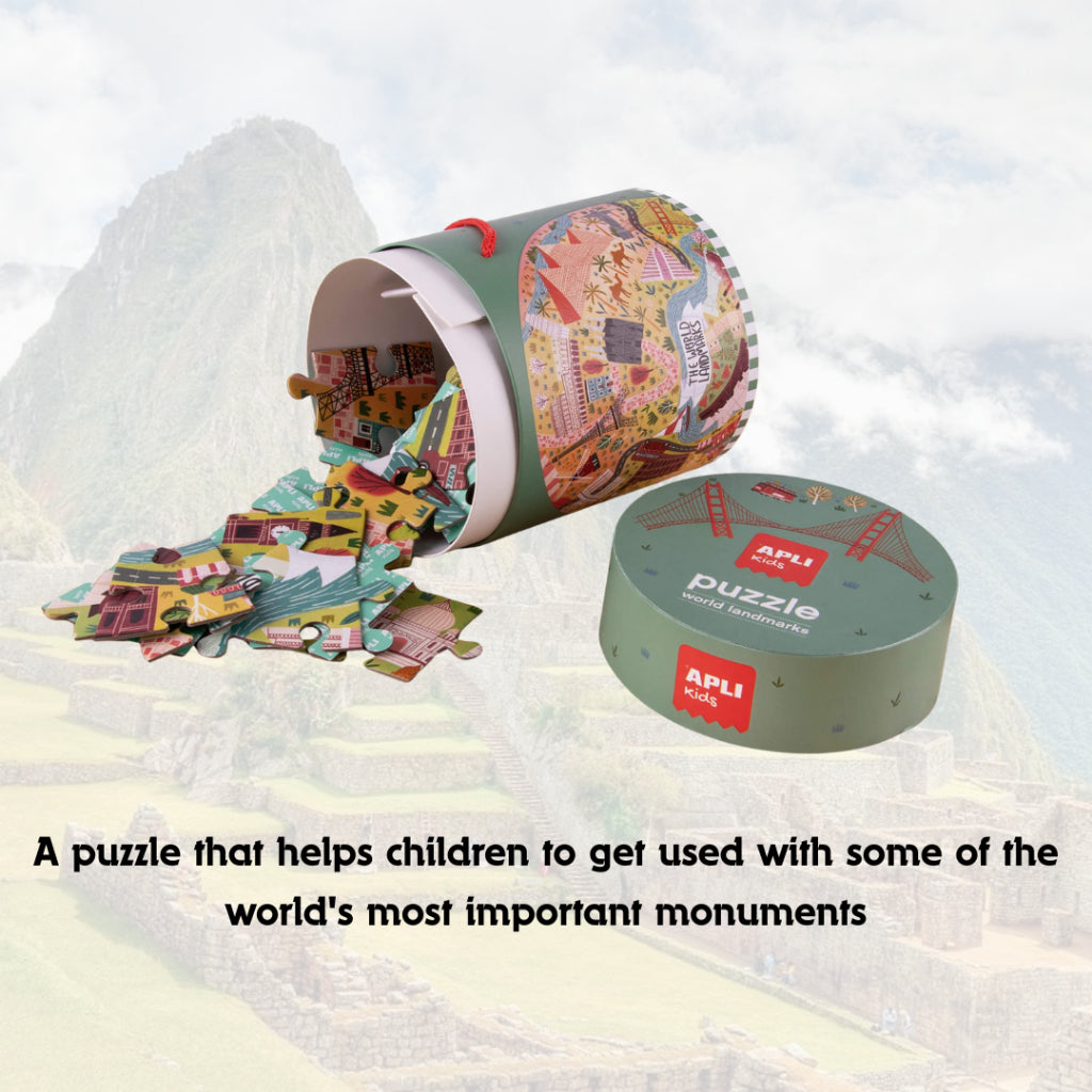 Apli Circular Monument Puzzle |Puzzle|Educational|Child Game|