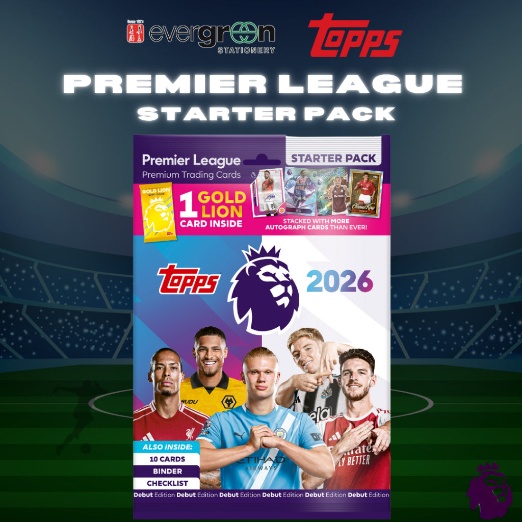[SG] Topps Limited Edition Premier League Premium Starter Pack 2026 [Evergreen Stationery]