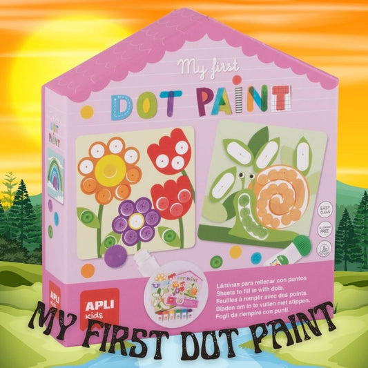 [SG] APLI My First Dot Paint [Evergreen Stationery]